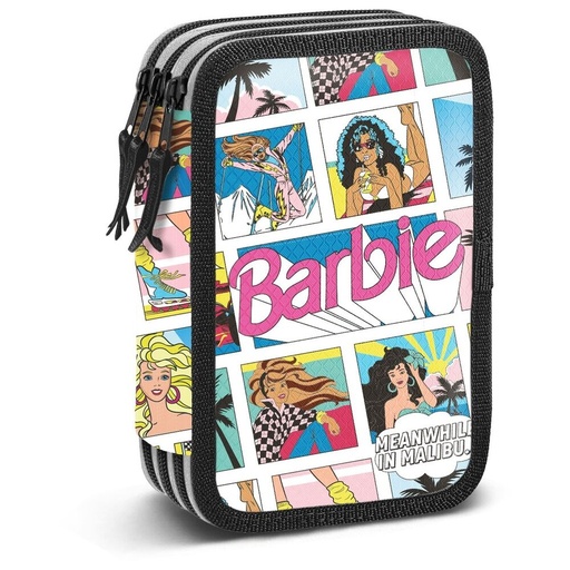 [8445118086201] Plumier Comic Barbie triple