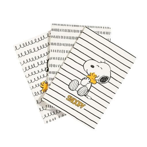 [8435497298760] Set 3 cuadernos A5 Lazy Days Snoopy