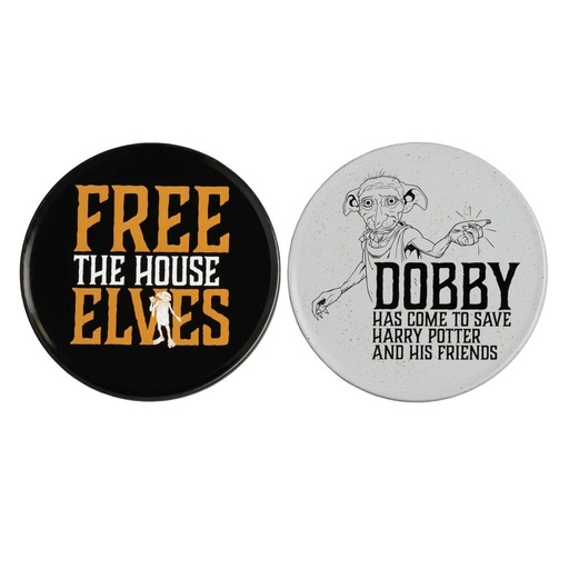 [8435747803959] Set 2 Posavasos Dobby Harry Potter