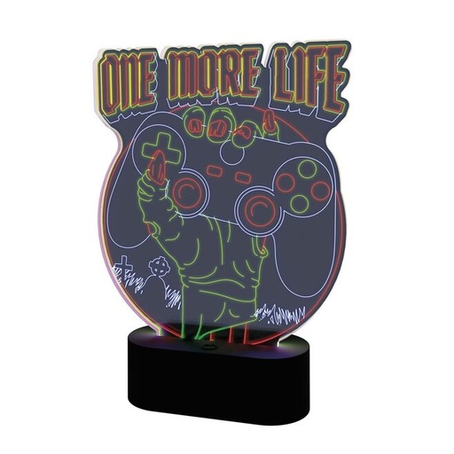 [8435747808732] Lampara Led Gameration One More Life