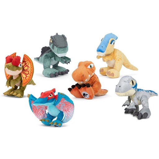 [8425611310539] Peluche Jurassic World 25cm surtido