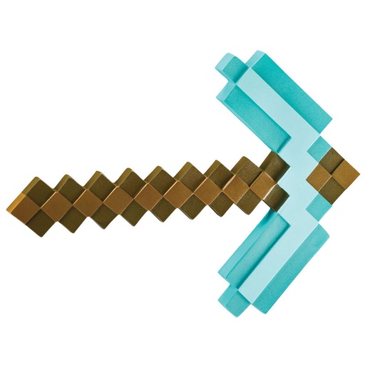 [0039897656854] Pickaxe Minecraft 40cm