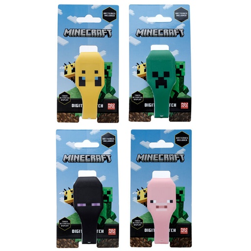 [5055071778827] Reloj digital Minecraft