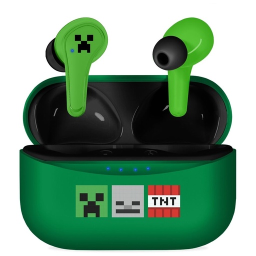 [5055371629072] Auriculares inalambricos Minecraft