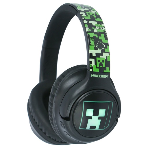 [5055371629089] Auriculares inalambricos LED Minecraft