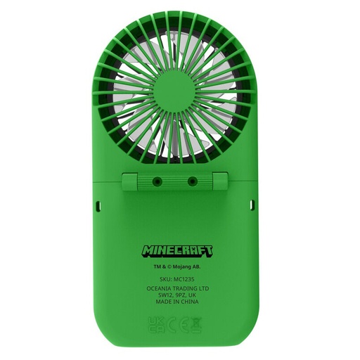 [5055371629263] Mini Ventilador plegable portatil 3D Minecraft