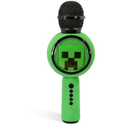 [5055371629737] Microfono altavoz LED Minecraft