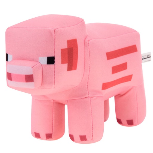 [8425611351662 Pig] Peluche Cerdo Minecraft 27cm
