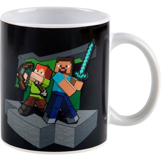 [8435507861588] Taza Minecraft heat changing 325ml
