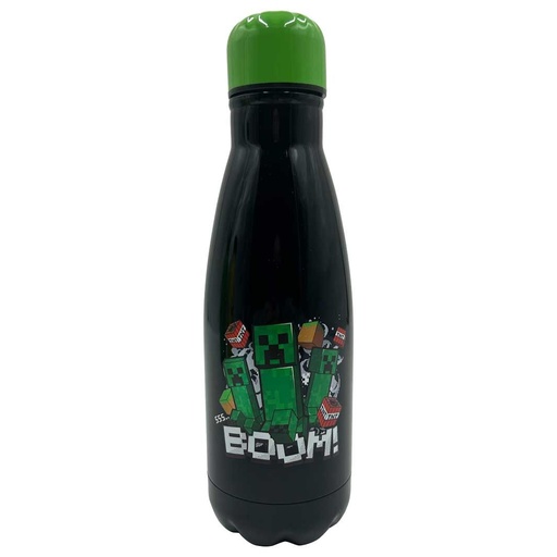 [8435507883849] Cantimplora acero inoxidable Minecraft 500ml