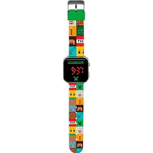 [8435507887137] Reloj led Minecraft