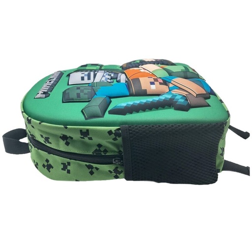 [8435746909225] Mochila 3D Minecraft 30cm