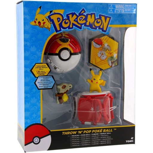 [0053941186357] Blister Pokeball Pikachu + Cubone Pokemon