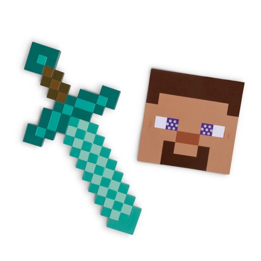 [0192995062023] Mascara + Espada Minecraft