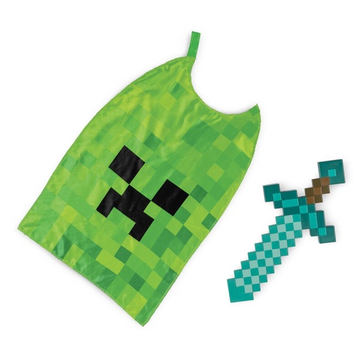 [0192995156234] Capa + Espada Minecraft