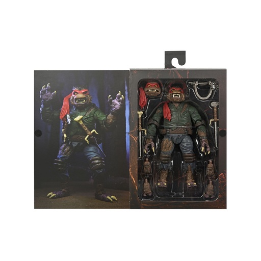 [0634482543009] Figura ultimate Raphael as the Wolfman Universal Monsters Tortugas Ninja 18cm