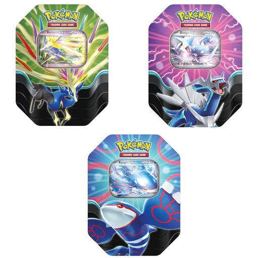 [196214106444] Lata juego cartas coleccionables Pokemon español surtido