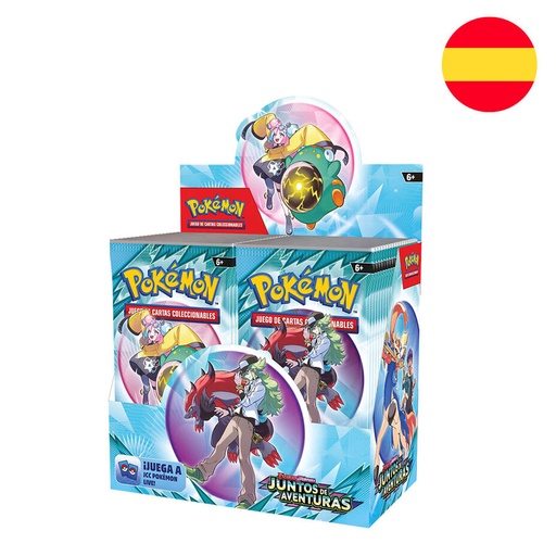 [196214107182] Sobre juego cartas coleccionables Juntos de Aventuras Pokemon español surtido