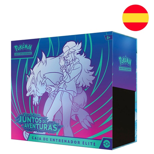 [196214107274] Estuche Entrenador Elite juego cartas coleccionables Juntos de Aventuras Pokemon español