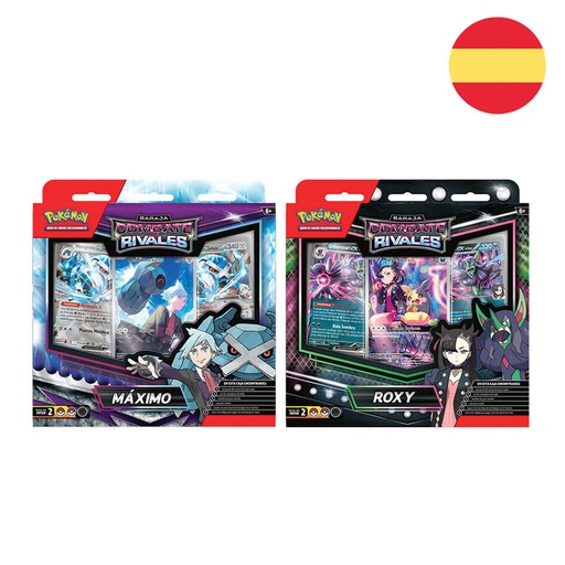 [196214111967] Baraja juego cartas coleccionables Combate de Rivales Pokemon español surtido