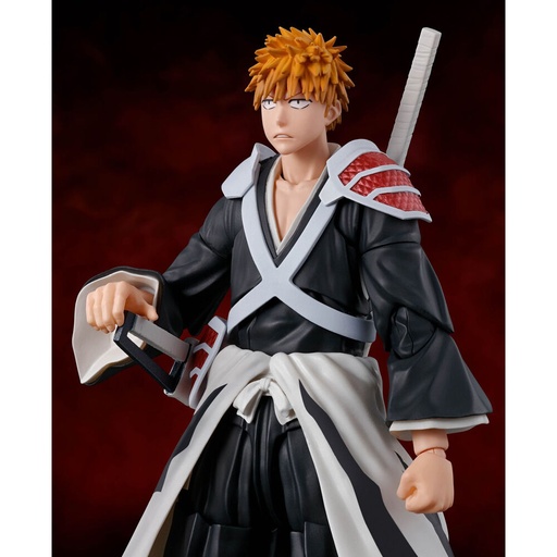 [4573102668165] Figura S.H Figuarts Ichigo Kurosaki Dual Zangetsu Bleach 15cm