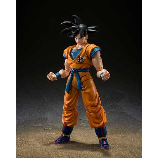 [4573102673374] Figura S.H Figuarts Son Goku Super Hero Dragon Ball Super Z 14cm