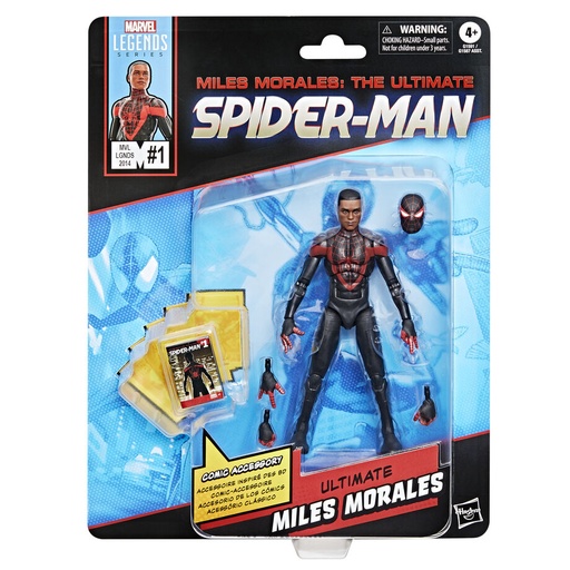 [5010996290946] Figura Miles Morales Ultimate Spider-Man Marvel Legends 15cm