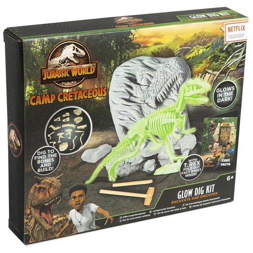 [5015934735909] Kit Excavacion Brillante Camp Cretaceaous Jurassic World