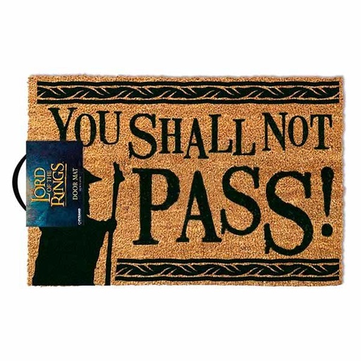 [5050293850719] Felpudo El Señor de los Anillos You Shall Not Pass