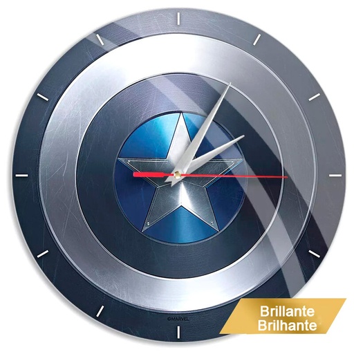 [5903537968452] Reloj pared Capitan America Marvel