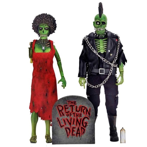 [634482050019] Set 2 figuras Trash &#38; Suicide The Return of the Living Dead 20cm