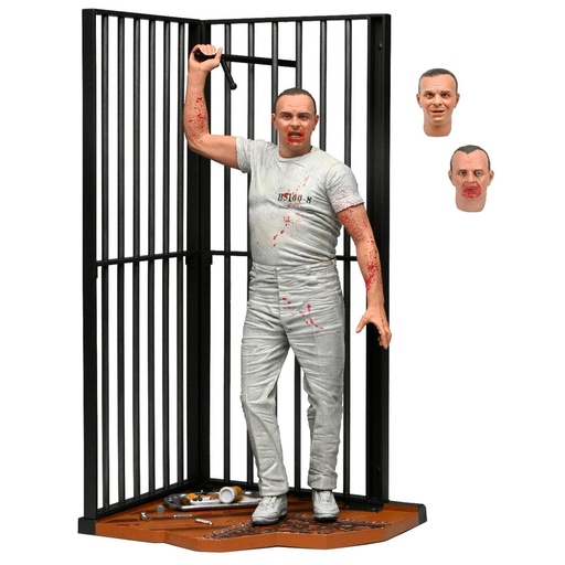 [634482055014] Figura Dr. Hannibal Lecter Prison Escape El Silencio de Los Corderos 18cm