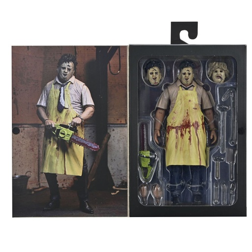[634482416075] Figura Leatherface 50th Anniversary La matanza de Texas 18cm