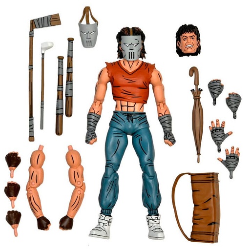[634482543351] Figura Casey Jones in Red Shirt Las Tortugas Ninja 18cm