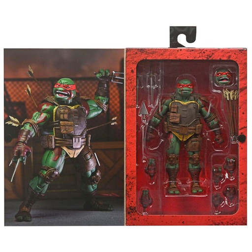 [634482543474] Figura Ultimate First To Fall Raphael Teenage Mutant Las Tortugas Ninja 18cm