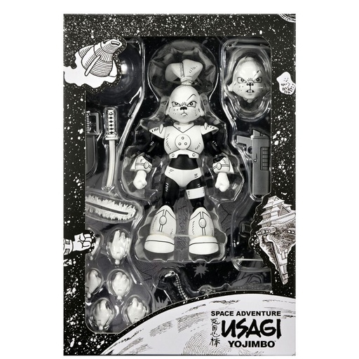 [634482543740] Figura Space Usagi Yojimbo Black & White Usagi Yojimbo 18cm