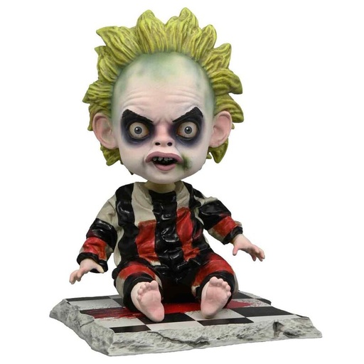 [6344826063601] Figura Baby Beetlejuice Head Knocker Beetlejuice Beetlejuice 16cm