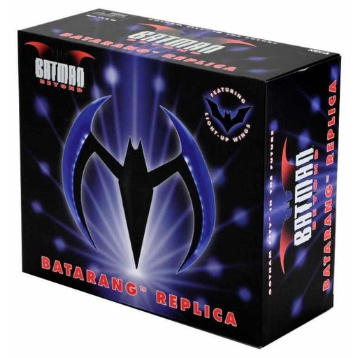 [634482616475] Replica Batarang azul Batman Beyond DC Comics 20cm