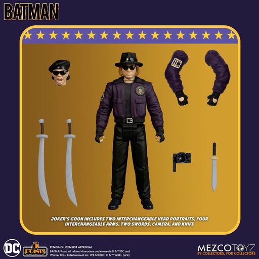 [696198181869] Figura Joker Goon Batman 1989 Universe DC Comics 9,5cm