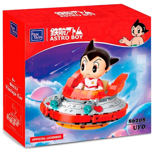 [6973817322464] Kit Construccion Astro Boy Coche Fantastico Astro Boy 129pzs
