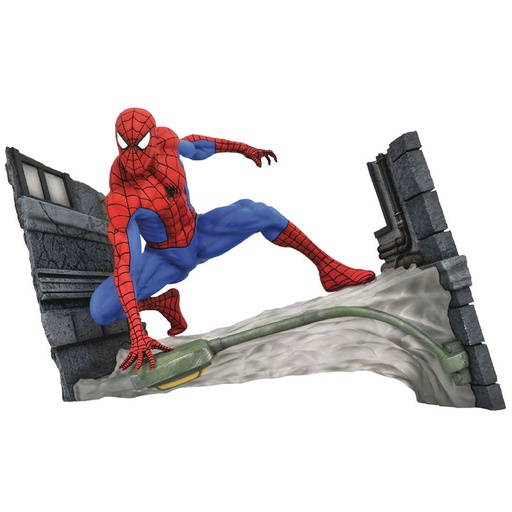 [699788834053] Figura Spider-Man Webbing Marvel Comic Gallery 18cm