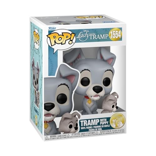 Figura POP Disney La Dama y el Vagabundo Tramp with Puppy