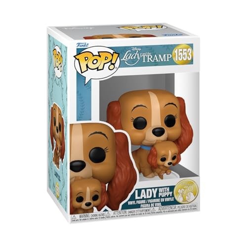 Figura POP Disney La Dama y el Vagabundo Lady with Puppy