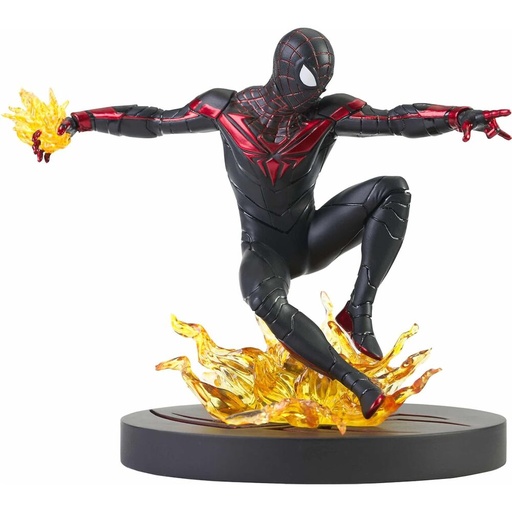 [699788843437] Figura Miles Morales Spiderman PS5 Marvel Gallery Comic 18cm
