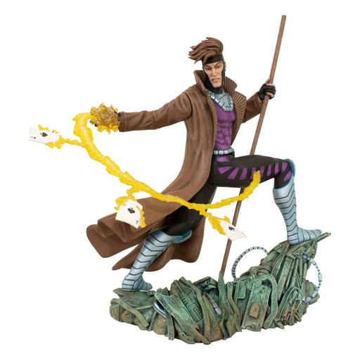 [699788850572] Estatua Gambit Marvel Comic Gallery 25cm