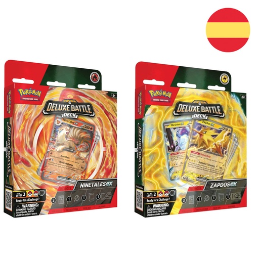 [820650504662] Baraja juego cartas coleccionables Pokemon español surtido