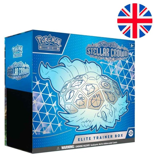 [820650859229] Estuche Entrenador Elite SV7 Pokemon ingles
