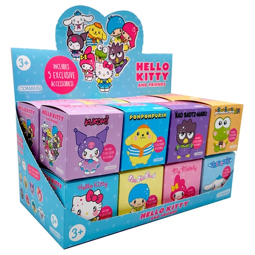 [8412906904207] Figura Hello Kitty Kuromi Friends 6cm surtido