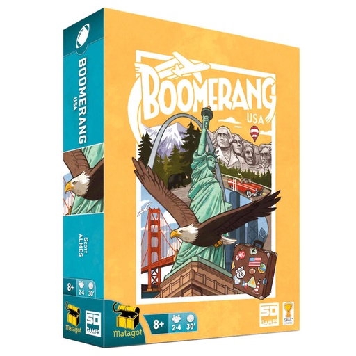 [8435450219207] Juego mesa Boomerang USA español