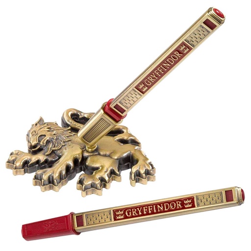 [849241002844] Boligrafo con soporte Gryffindor Harry Potter